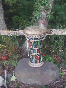 Drum, drum nice and steady... Drumming Circle in Woodstock NY, Drumming as a Meditation